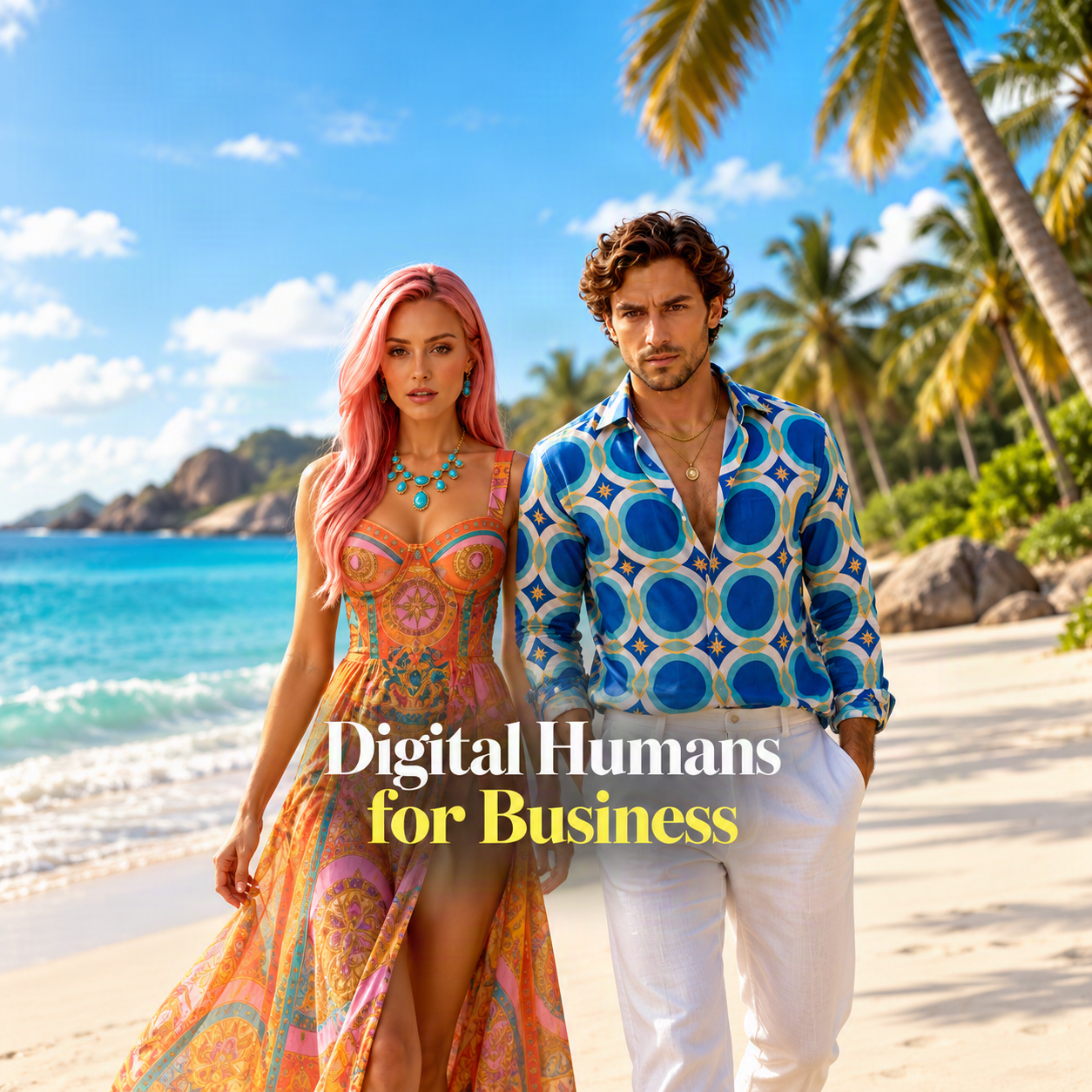 Digital Humans for Business: From AI Avatar to a Controlled AI Media System